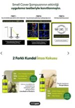 شامبو العناية المتوازنة للدهون للمراهقين  بخلاصة اليمون باسيل وماندرين -400 مل من كوندال KUNDAL - Image 4