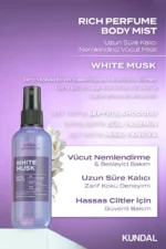 بخاخ معطر للجسم برائحة المسك الأبيض- ١٠٠ مل  من كوندال KUNDAL - Image 4